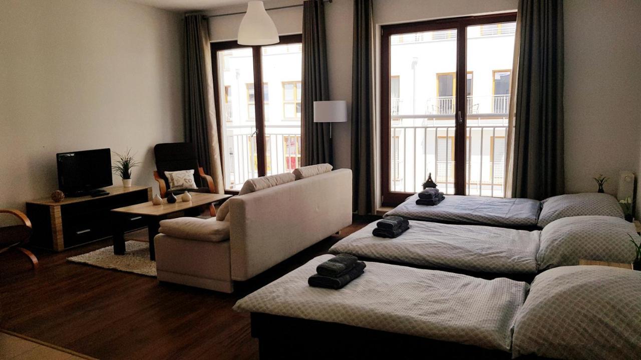 Apt With 6 Single Beds Świnoujście  Eksteriør billede